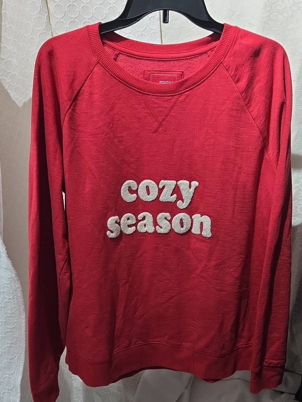 Sonoma Red 'Cozy Season' Crewneck Sweatshirt